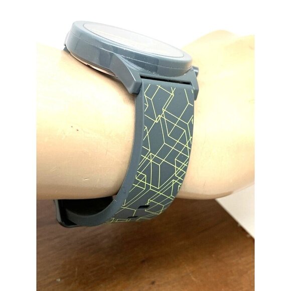 Lacoste Men's Watch 2010958 Quartz Yellow Gray Dial Rubber Band 42mm - Picture 11 of 13